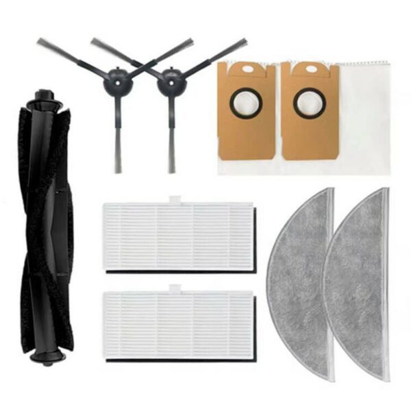 Kit de Acessórios de Reposição para Aspirador Robô Lydsto R1 - Rolo, Escovas, Filtros e Mopas
