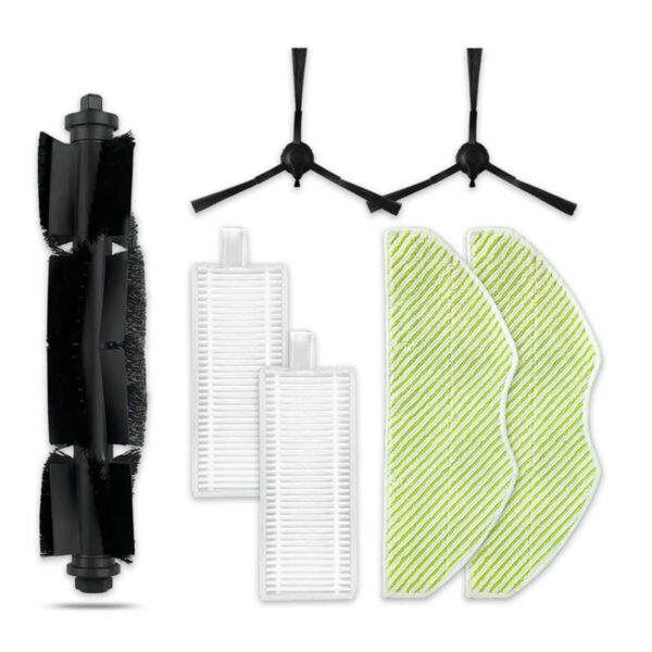 Kit de Acessórios de Reposição para Aspirador Robô Tefal X-Plorer Série 75 S - Escovas, Filtros e Mopas