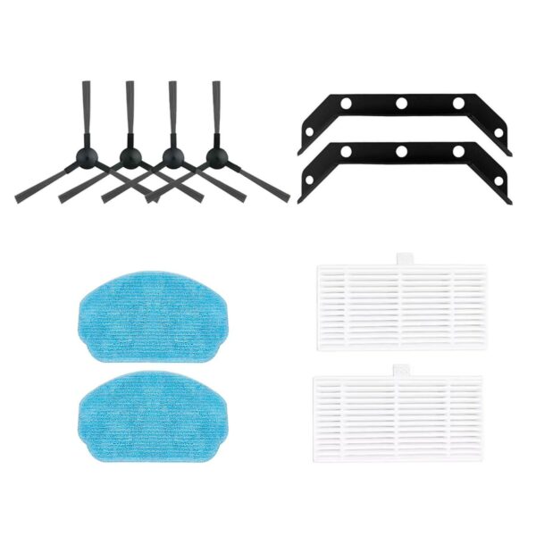 Kit de Acessórios Essenciais para Aspirador Cecotec Conga 999 Origin / X-Treme - Filtros, Escovas e Panos Mop
