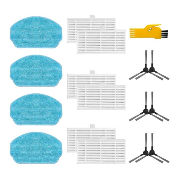 Kit de Acessórios Essenciais para Aspirador Cecotec Conga 999 Origin / X-Treme / Genesis - Filtros e Escovas
