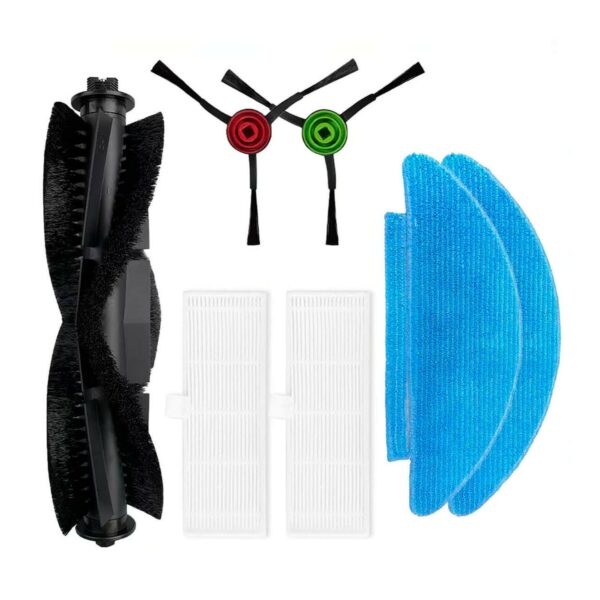Kit Acessórios Essenciais para Aspirador Cecotec Conga Eternal Max / Pet Series - Filtros, Escovas e Rolo Principal