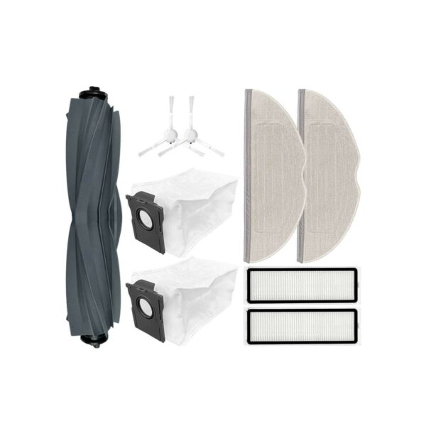 Kit de Peças de Reposição para Aspirador Robô Dreame S10 - Rolo, Escovas, Mops e Filtros