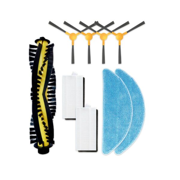 Kit de Peças de Reposição para Aspirador Robô Ecovacs Debot N79, DN620, N79S, Eufy RoboVac 11, Conga Excelência 990