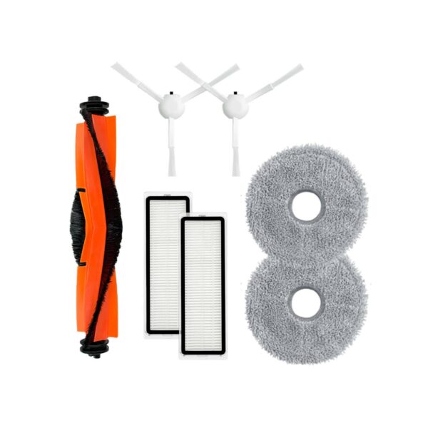 Kit de Peças de Reposição para Aspirador Robô Xiaomi S10+ - Escovas, Filtros e Mopas