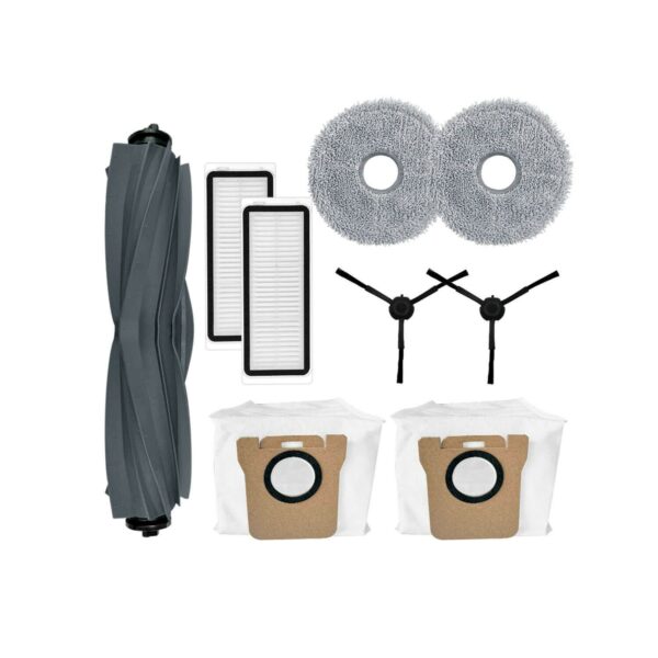 Kit de Peças de Reposição para Aspiradora Robô Dreame Bot L20 Ultra L30 Ultra - Filtros, Escovas e Mopas