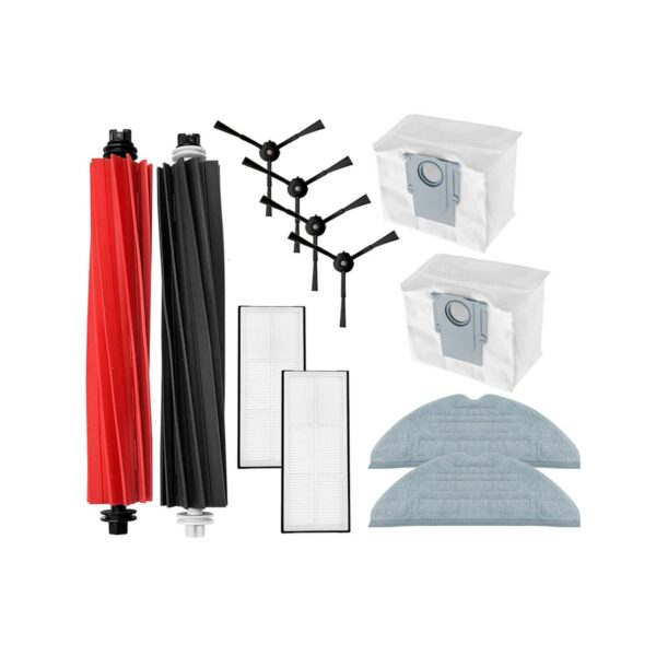 Kit de Peças de Reposição Essenciais para Aspirador Roborock S8 Series e G20 - Mantenha a Performance Máxima