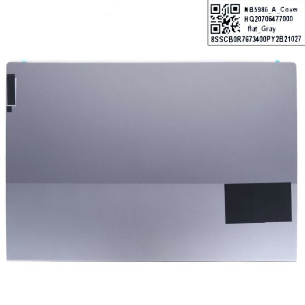 Capa Traseira LCD Prata para Portátil Lenovo ThinkBook 16 G4+IAP 2020 - Substituição de Qualidade
