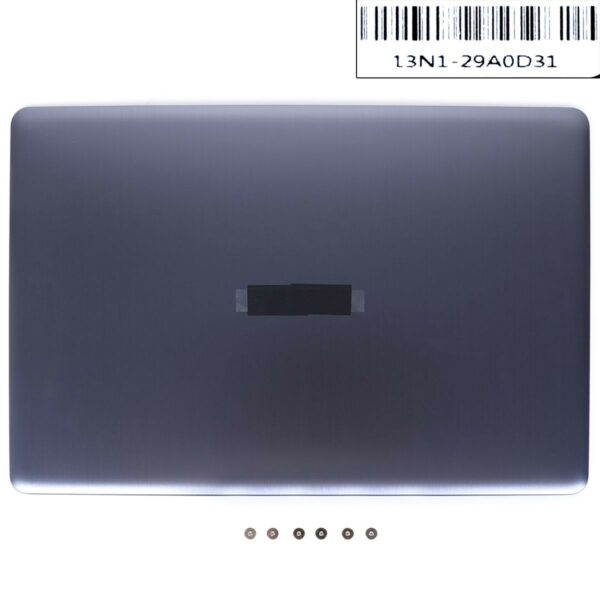 Capa Traseira LCD Metálica Cinza para Portátil ASUS N580V, X580VD/VE, NX580V, N580G Series