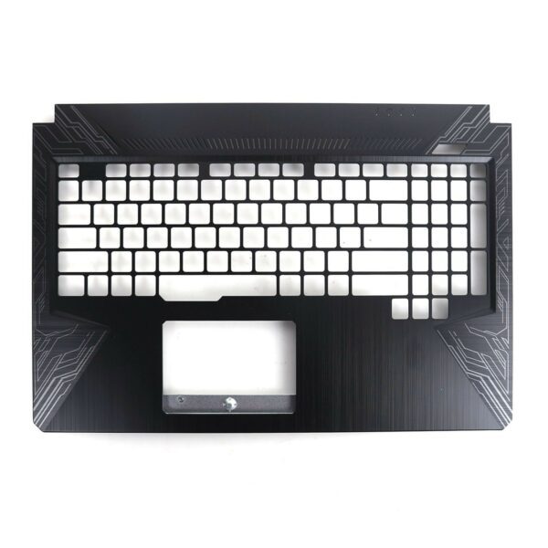 Tampa Superior com Descanso de Palma ASUS TUF Gaming FX504 Series (FX504 ZX80G, FX80GE, FX80FE, FZ80G) - Peça de Substituição PRETA para Portátil