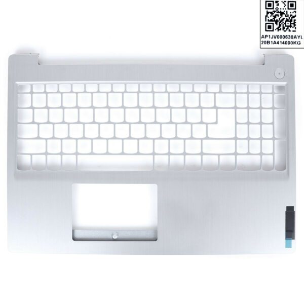 TAMPA SUPERIOR COM DESCANSO DE PALMA LENOVO IDEAPAD 3-15IML05 81WB 3-15IIL05 81WE PRATA