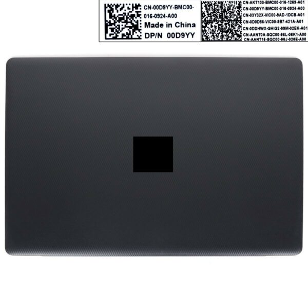 Tampa Traseira LCD Preta para Portátil Dell Inspiron 3580, 3582, 3583, 3585 - Peça de Substituição