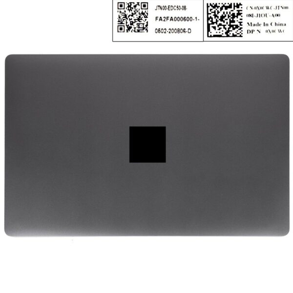 Tampa Traseira LCD Preta para Portátil Dell Latitude 5500, 5501, Precision 3540, 3541 - P/N 0X0CWC