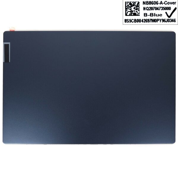 Tampa Traseira LCD Azul para Portátil Lenovo IdeaPad S540-15IML S540-15IWL - P/N: 5CB0U42524
