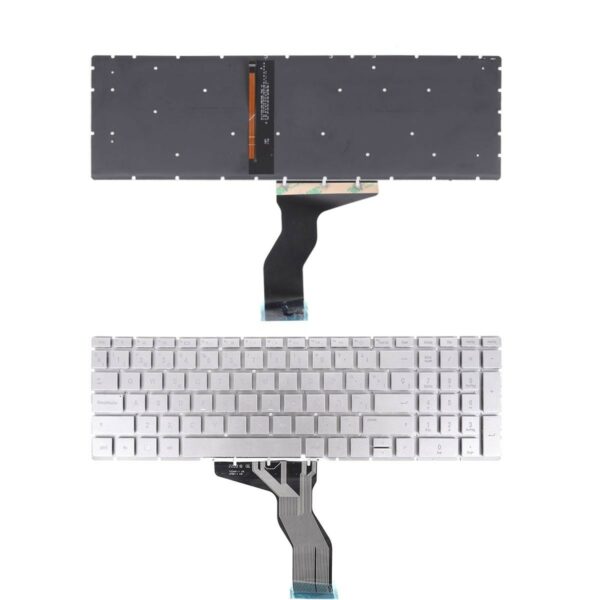 TECLADO PARA PORTATIL HP PAVILION 15-BS COM RETROILUMINAÇÃO PRATA