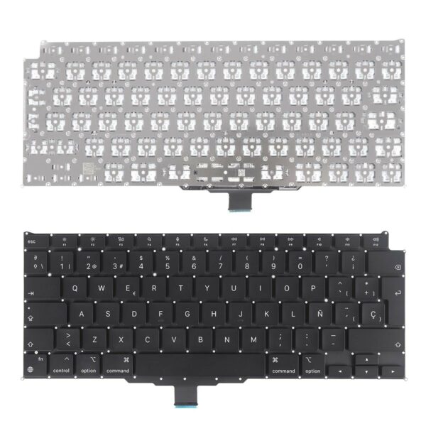 Teclado para Portátil Apple MacBook Pro A2337, MacBook Air M1 2020 - Preto, Espanhol