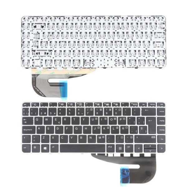 Teclado para Portátil HP EliteBook 840 G3 G4 820 G3 G4 725 G3 745 G3 G4 Preto Espanhol - Green Computer