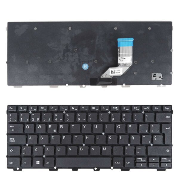 Teclado Portátil Lenovo N24 100E 300E Chromebook 100e N24 Preto Espanhol - PN: 15-0228E-WX03-001SP