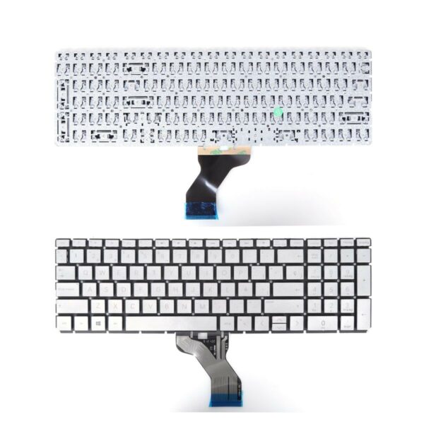 Teclado para Portátil HP 15-CS e 15-CW Series Prata - Layout Espanhol/Castelhano