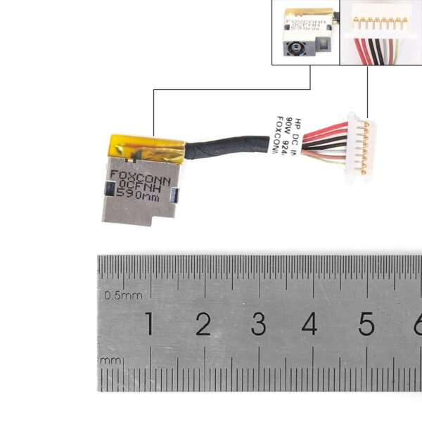 Conector DC Jack de Carga para Portátil HP Probook 430 440 450 470 G5 G6 G7 - Ref. 924444-F30