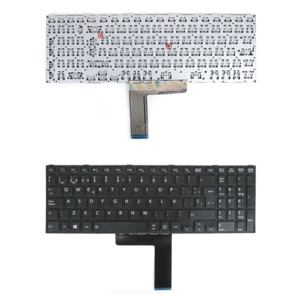 TECLADO PARA PORTÁTIL TOSHIBA SATELLITE PRO C50-J C50-E C50-G C50D-B C50-H PRETO