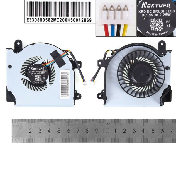 VENTOINHA GPU PARA PORTÁTIL MSI GF75 MS-17F1 17F2 17F4 17F5 N415 N416