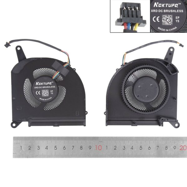 Ventoinha GPU para Portátil Aorus 15G, 15P, 17P, KB, RX7G, RX5G, RP77 - Peça de Substituição de Alta Qualidade