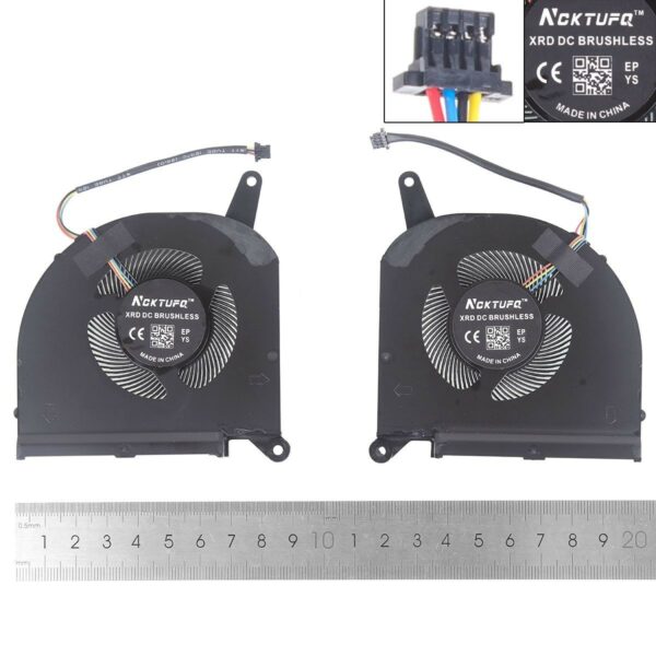 VENTOINHAS PARA PORTATIL AORUS 15G 15P 17P KB RX7G RX5G RP77 XB 0,7 CM