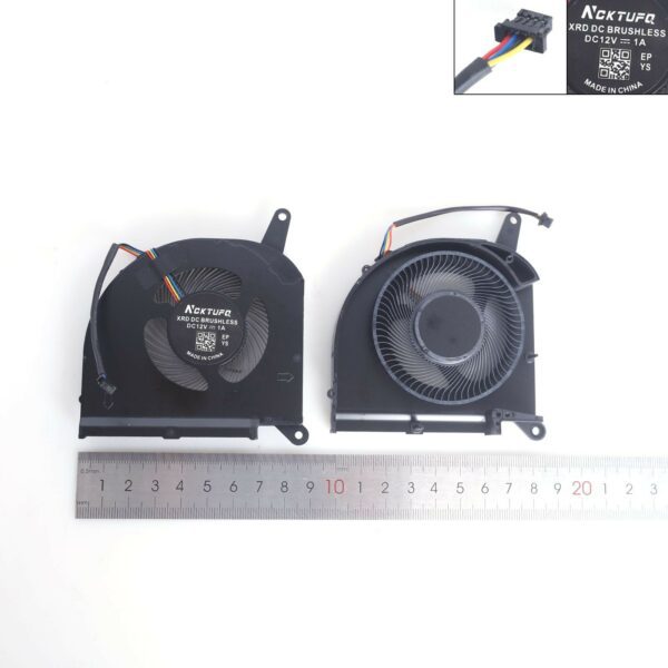 VENTOINHAS CPU+GPU PARA PORTÁTIL AORUS 15G 15P 17P RX7G RX5G RP77 RP75 1CM