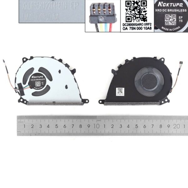 Ventoinha Cooler para Portátil Asus ZenBook UX325 UX425E UM425 U4700 Series