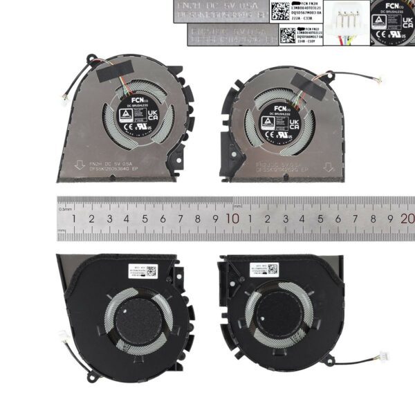 VENTOINHAS PARA PORTATIL ASUS PRO 14 M3400QA M3401Q K3400P M7400Q