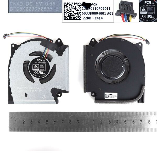 VENTOINHA GPU PARA PORTÁTIL ASUS ROG STRIX G533Q G513QR G713QR G733QS