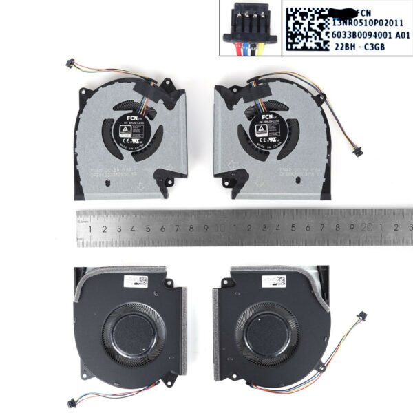VENTOINHAS PARA PORTATIL ASUS ROG STRIX G533Q G513QR G713QR G733QS 5V