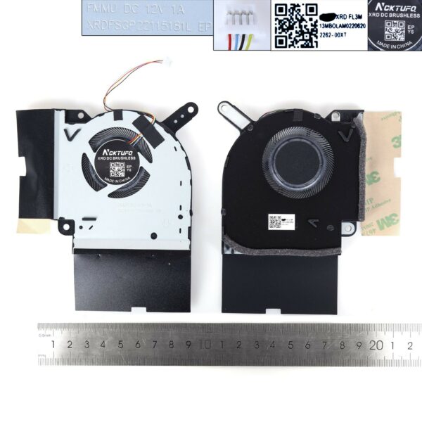 Ventoinha GPU 12V para Portátil Asus ROG Strix G731, G531GW, G512LV, G712, G542L - Peça de Substituição Green Computer