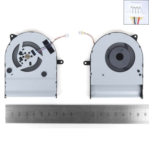 Ventoinha de Substituição para Portátil ASUS S14 S410U S4100V S4000V S4200U R421U V480Q X411UQ - Compatível NS85B01-17D18