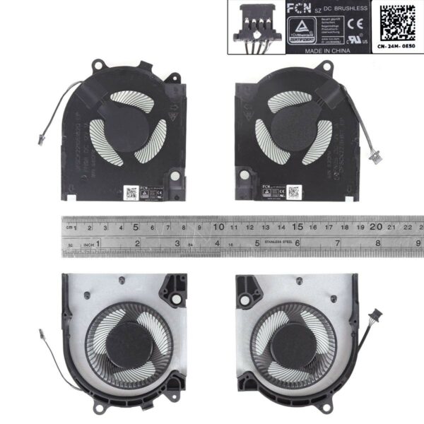 VENTOINHAS PARA PORTÁTIL DELL G15 5510 5511 RTX3060 RTX3050 RTX3060 RTX3050