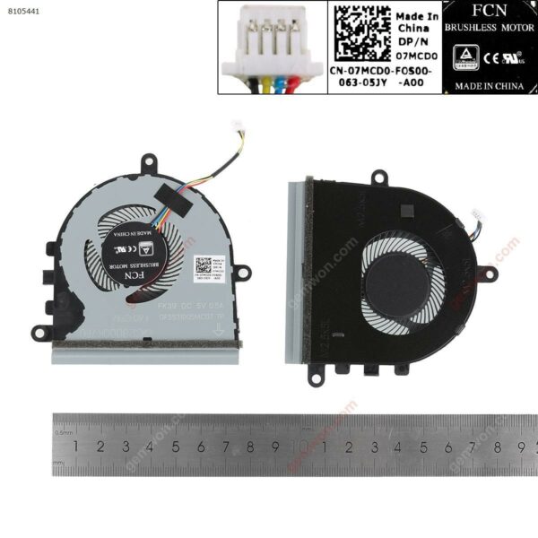 VENTOINHA PARA PORTÁTIL DELL INSPIRON 5570 15-5575 3583 07MCD0 ​​​​VERSÃO 2