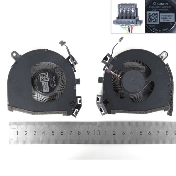 Ventoinha GPU para Portátil HP ZBook Fury 16 G9 G10 - Peça de Substituição