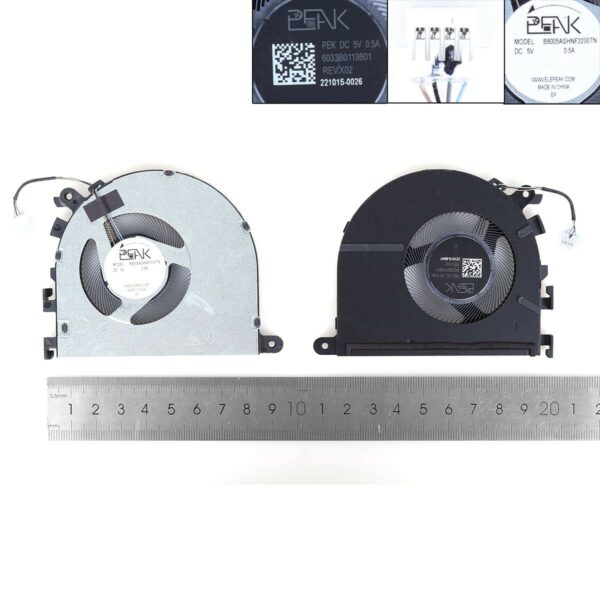 Ventoinha para Portátil HP 14-EP Series - Substituição de Alta Qualidade P/N 6033B0119801
