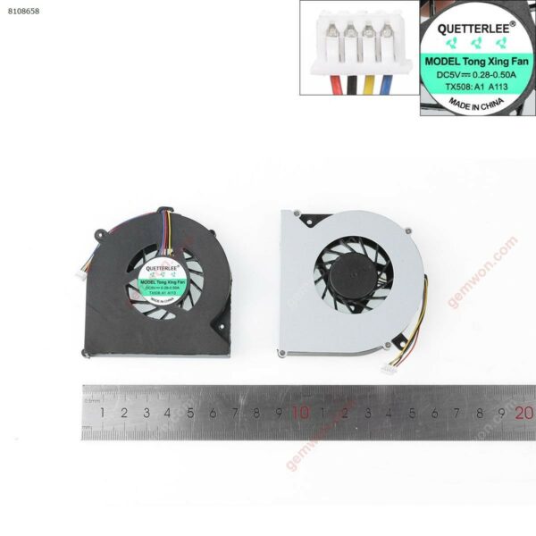 Ventoinha para Portátil HP ProBook 4530S 4535S 4730S 6460B 6465B 6470B EliteBook 8460P 8470P 8470W - MF60120V1-C460-S9A