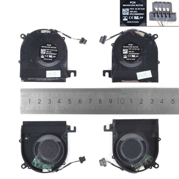 VENTOINHA CPU + GPU PARA PORTATIL HP ELITEBOOK X360 1020 G2 ND55C29-16K22