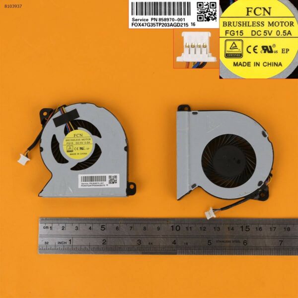 Ventoinha Cooler para Portátil HP ProBook 440, 445, 450, 455, 470 G2 Series - Peça de Substituição