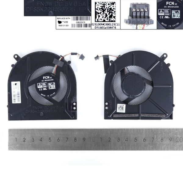 Ventoinha de Refrigeração para Portátil HP Pavilion X360 15-ER e 15T-ER Series - Componente Essencial