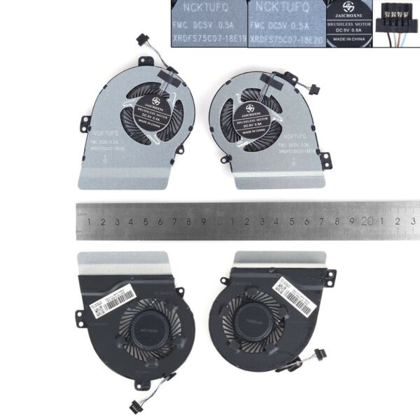 VENTOINHAS PARA PORTATIL HP 15-CS TPN-Q208 VERSÃO 2 L40619-001 L40620-001