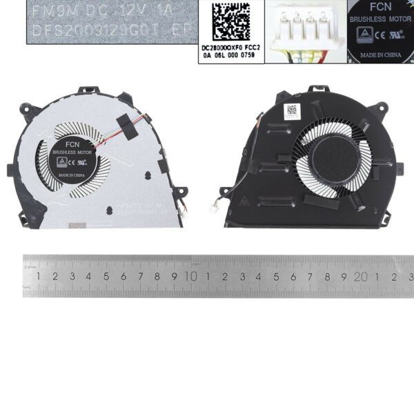 VENTOINHA PARA PORTÁTIL LENOVO IDEAPAD 5-14 IDEAPAD 5-14IIL05 AIR-14ARE DFS2009129G0T
