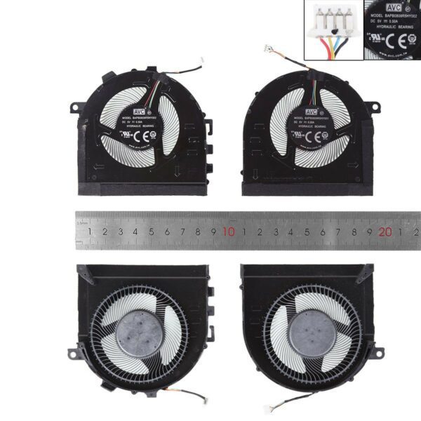 VENTOINHAS CPU + GPU PARA PORTATIL LENOVO IDEAPAD GAMING 3-15ACH6 5H40S20432 82K2