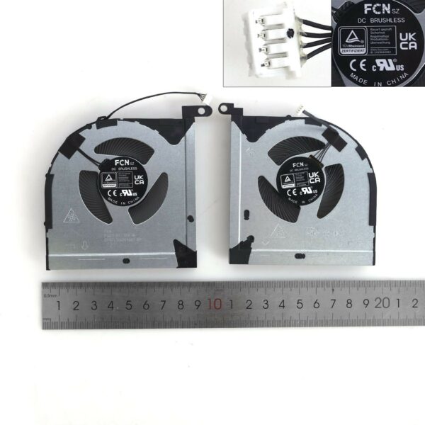 Ventoinha CPU + GPU para Portátil Lenovo Legion R7000 / R7000P 2023 - FAN1184