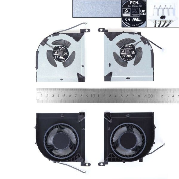 Ventoinha de Refrigeração CPU + GPU para Portátil Lenovo Legion Y7000P IRH8