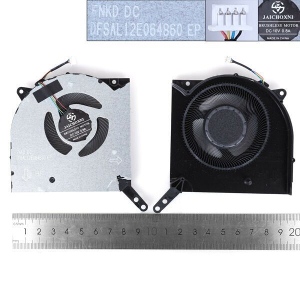 Ventoinha CPU para Portátil Lenovo Legion Y9000P 2021 - Cooler de Substituição 10V