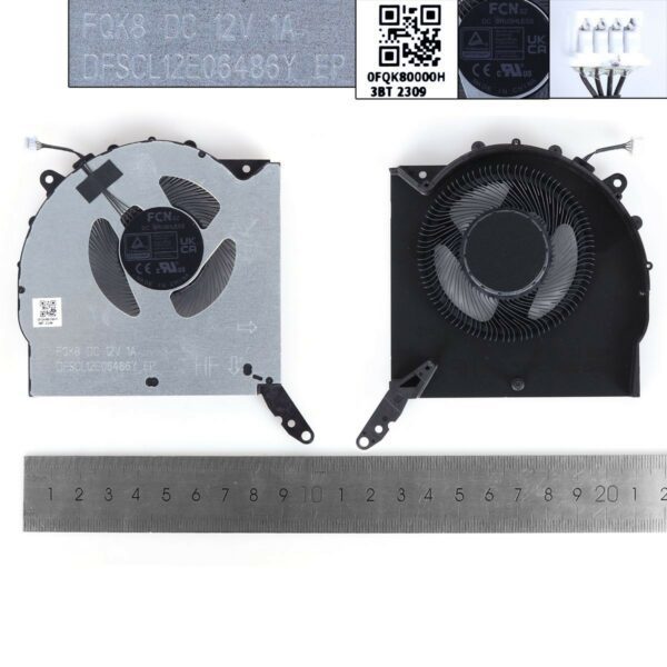 Ventoinha para Portátil Lenovo Legion Y9000P R9000P 2023 IRX8 - Substituição de Alta Qualidade