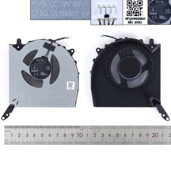 VENTOINHA GPU PARA PORTATIL LENOVO LEGION Y9000P R9000P 2023 IRX8 12V